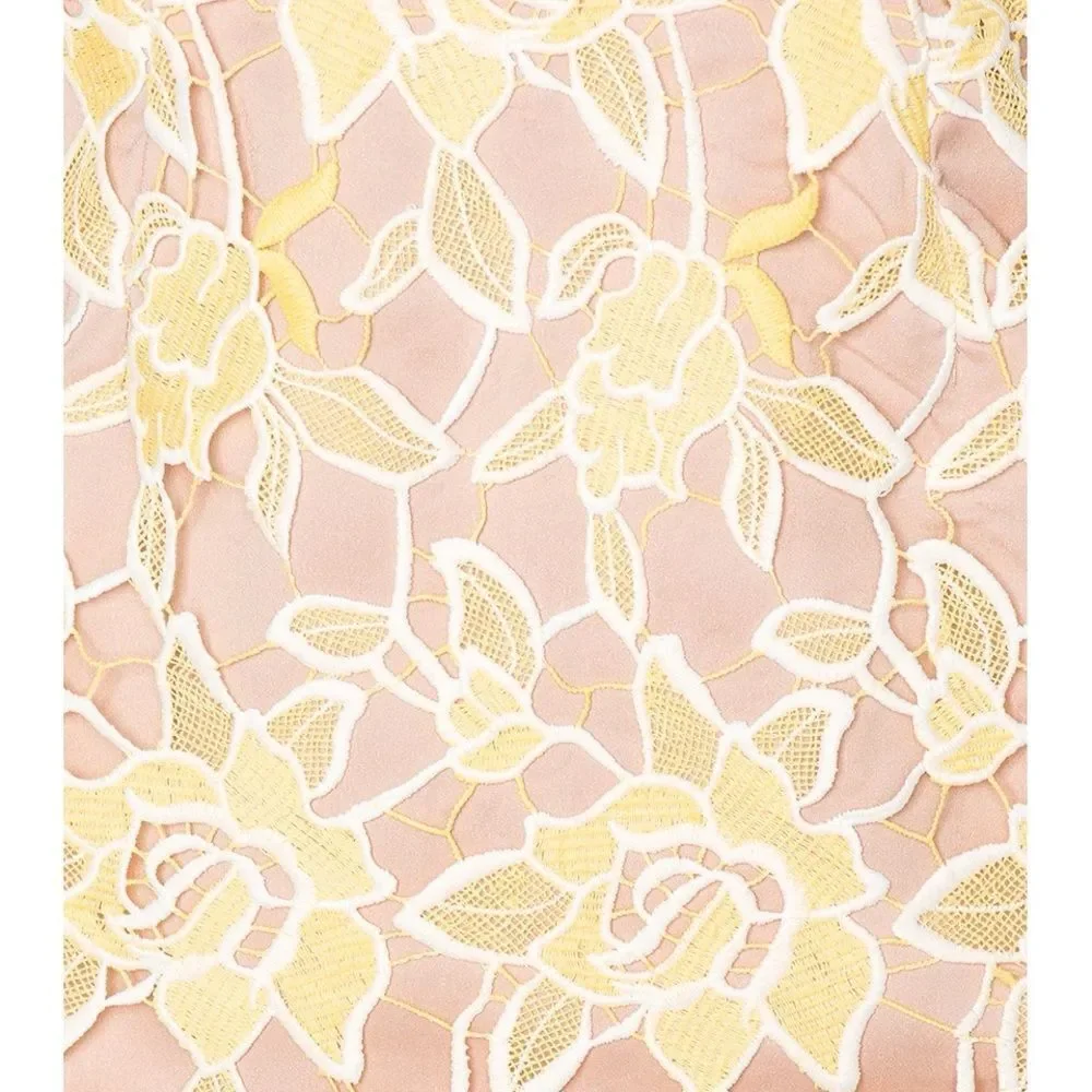NBD Revolve Harriet Lace Open Back Mini Dress BNWT